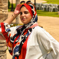 Caramel Printed Chiffon