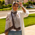Roh Printed Chiffon