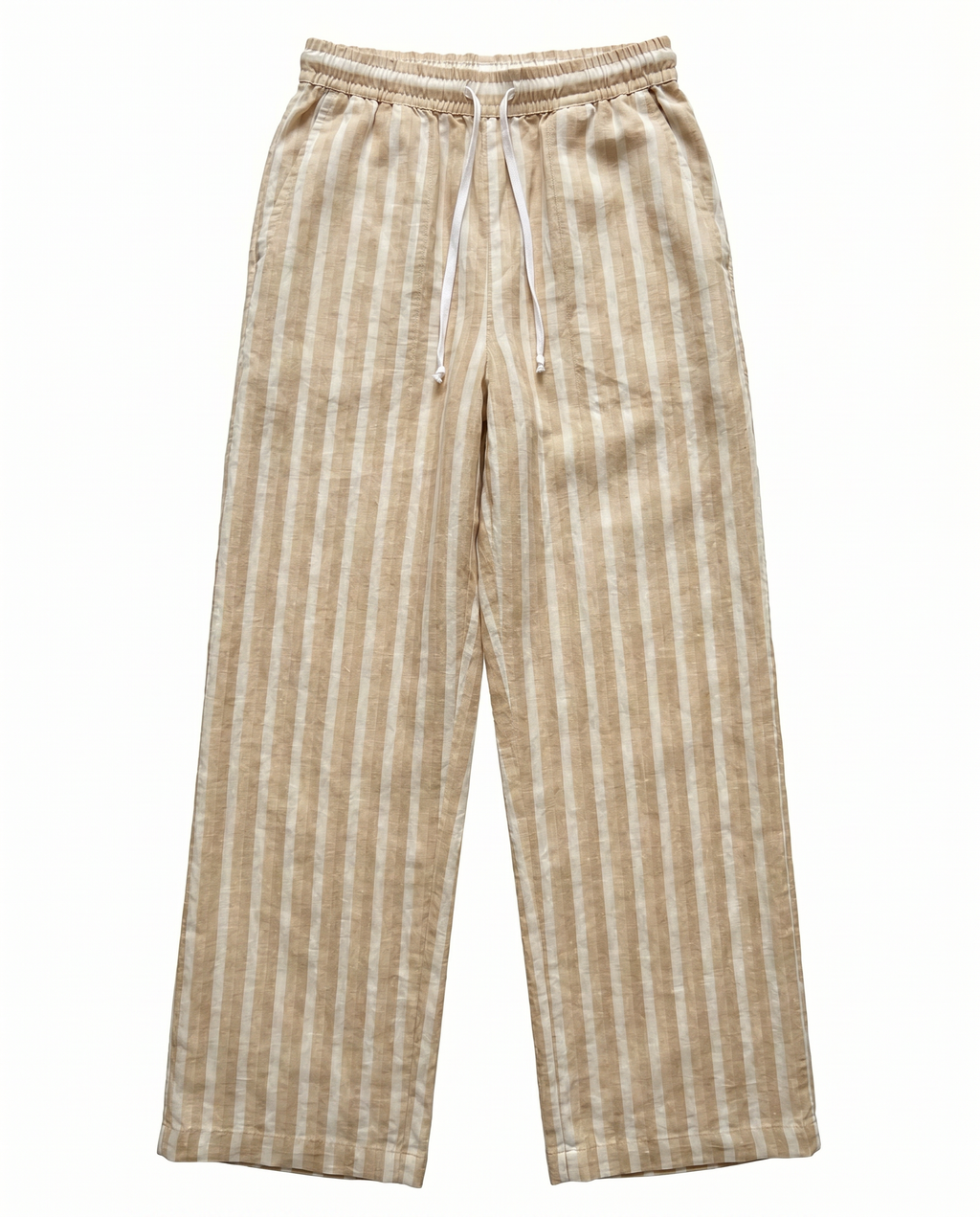 Linen Camel Pants
