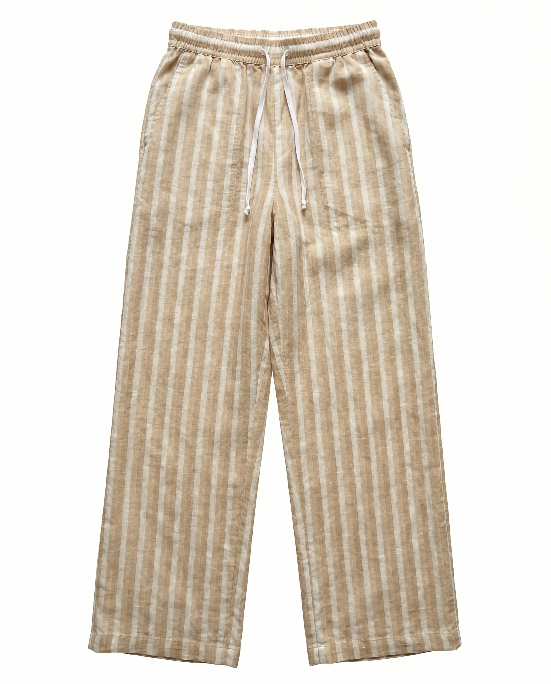 Linen Camel Pants