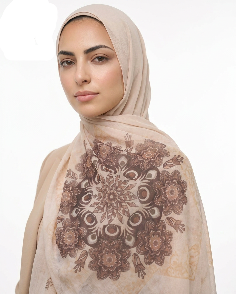 Arabia Printed Chiffon