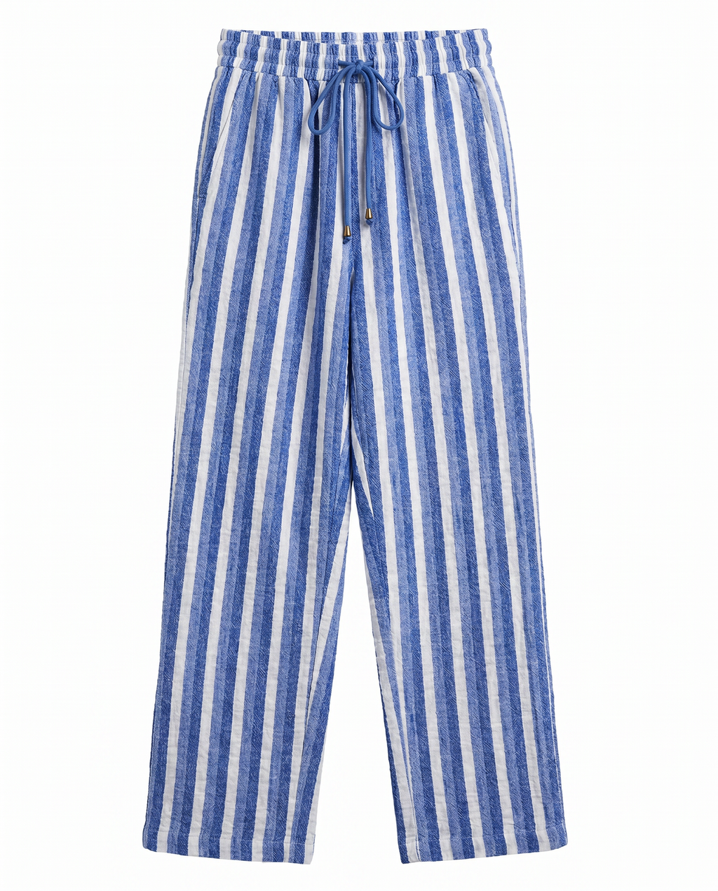 Linen Blue Pants