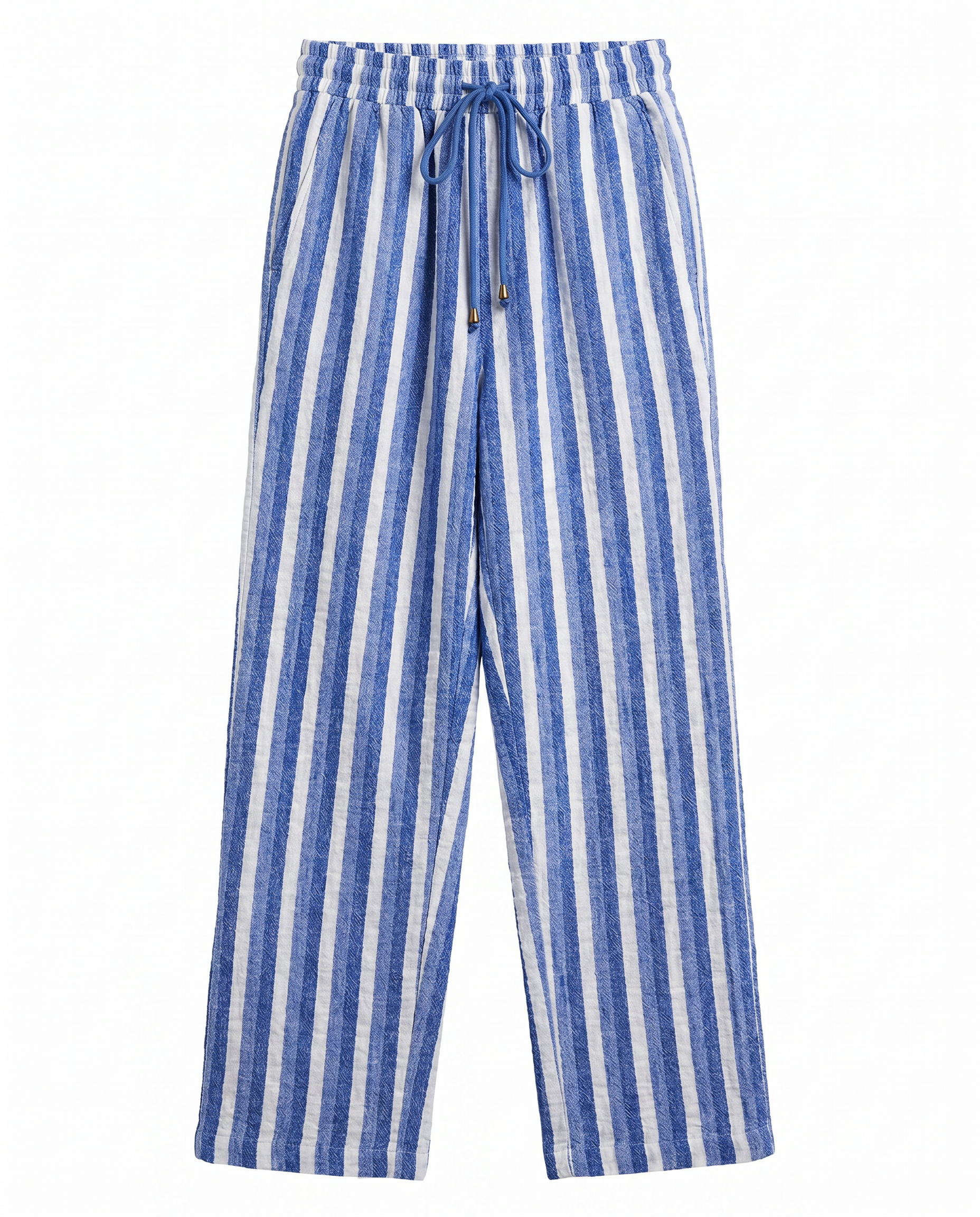 Linen Blue Pants