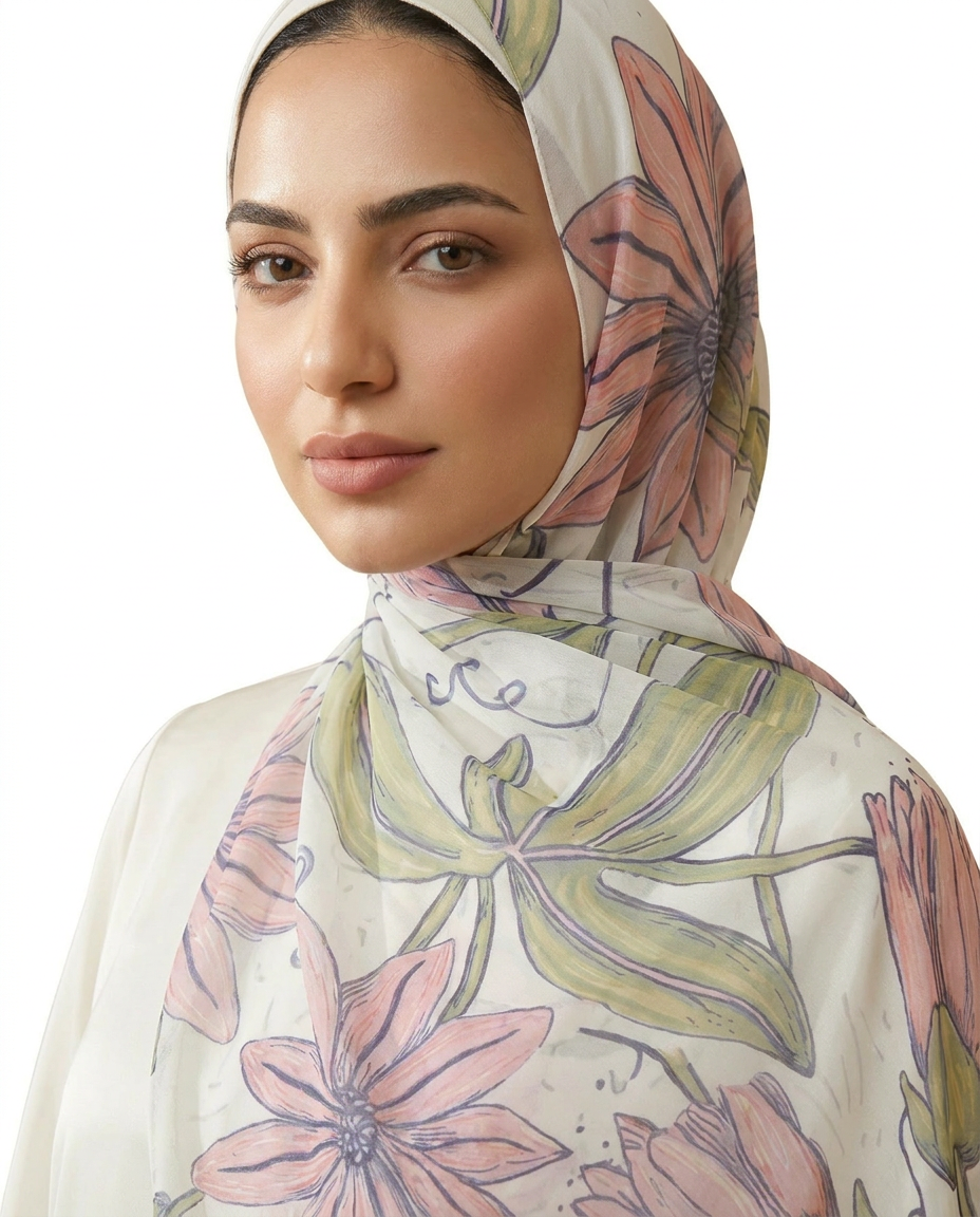 Zahra Printed Chiffon