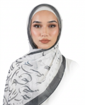 F Tarda Printed Chiffon