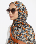 Caramel Printed Chiffon
