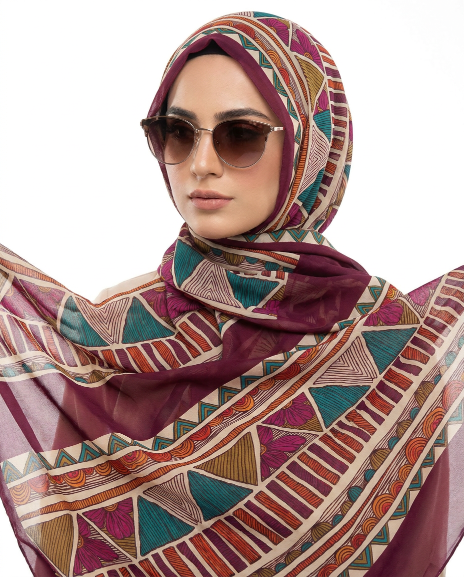 Terhal Printed Chiffon