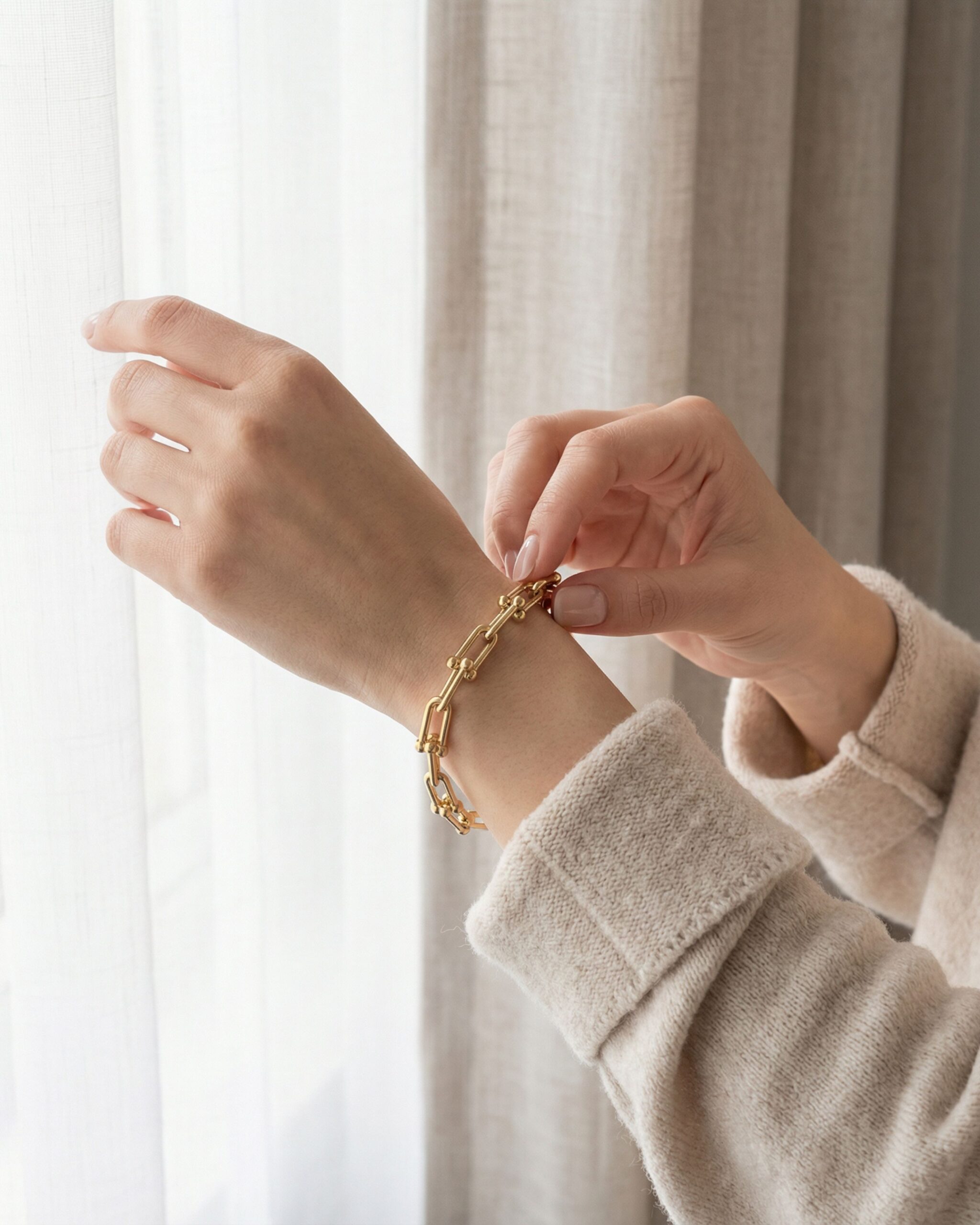 Golden Link Bracelet